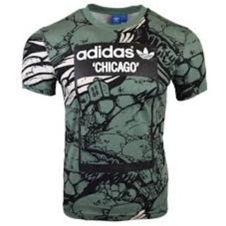 オリジナルス(Originals（adidas）)のアディダス ARTIST CITY CHICAGO Tシャツ(Tシャツ/カットソー(半袖/袖なし))