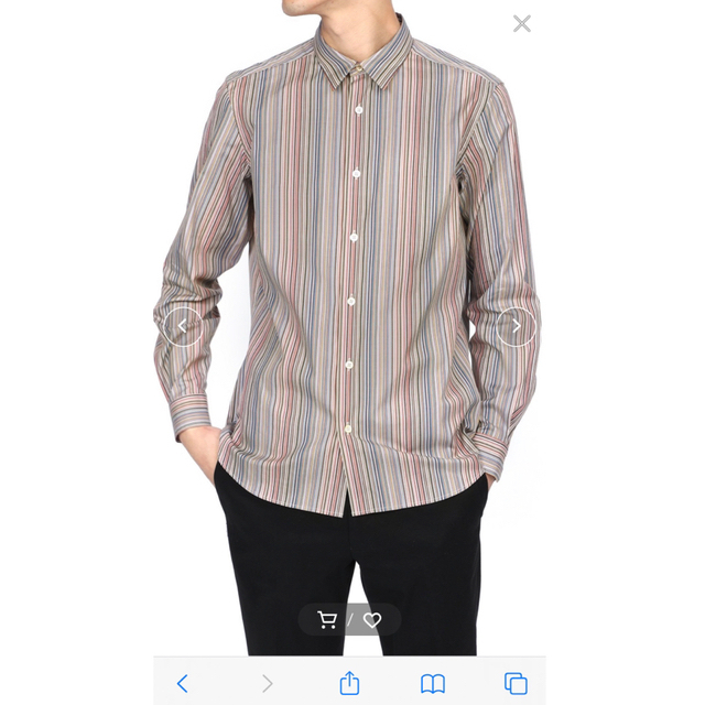 Paul Smith(ポールスミス)のPaul Smith シグネチャーストライプシャツ 006LN メンズのトップス(シャツ)の商品写真