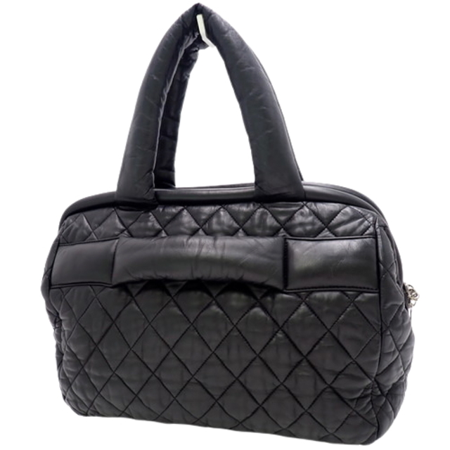 絶品】 ボストンバッグ ココマーク シャネルトートバッグ - CHANEL 絶品】 ボストンバッグ ココマーク シャネルトートバッグ - CHANEL