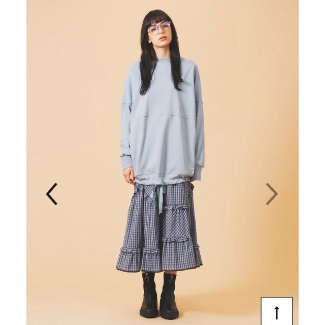 MILKFED.(ミルクフェド)の【MILKFED.】PLAID TIERED SKIRT〈FREE SIZE〉 レディースのスカート(ロングスカート)の商品写真