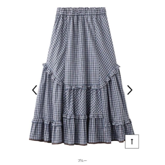 MILKFED.(ミルクフェド)の【MILKFED.】PLAID TIERED SKIRT〈FREE SIZE〉 レディースのスカート(ロングスカート)の商品写真