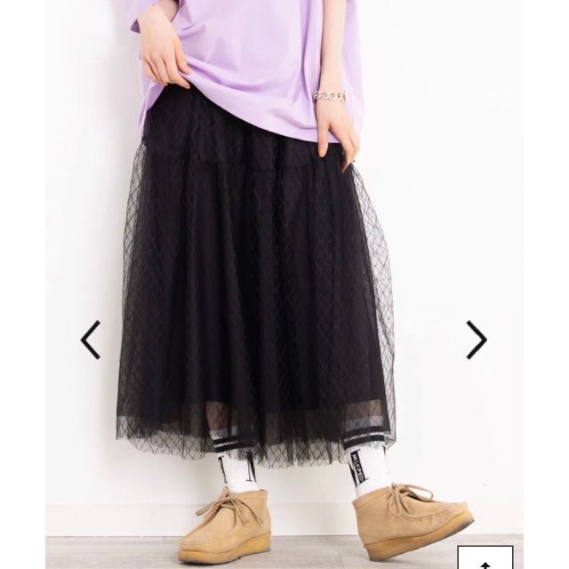 MILKFED.(ミルクフェド)の【MILKFED.】TULLE SKIRT〈FREE SIZE〉 レディースのスカート(ロングスカート)の商品写真