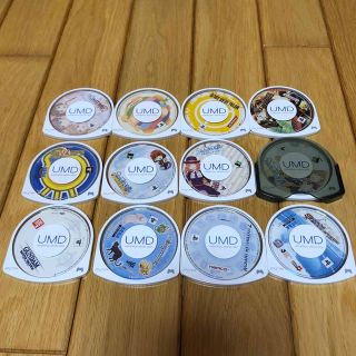 プレイステーションポータブル(PlayStation Portable)の【psp】ソフト12本まとめ売り(携帯用ゲームソフト)