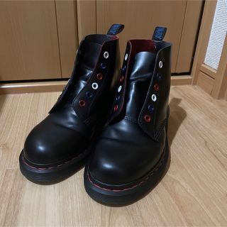 ドクターマーチン(Dr.Martens)のドクターマーチン　トリコカラーショートブーツ　UK5(ブーツ)