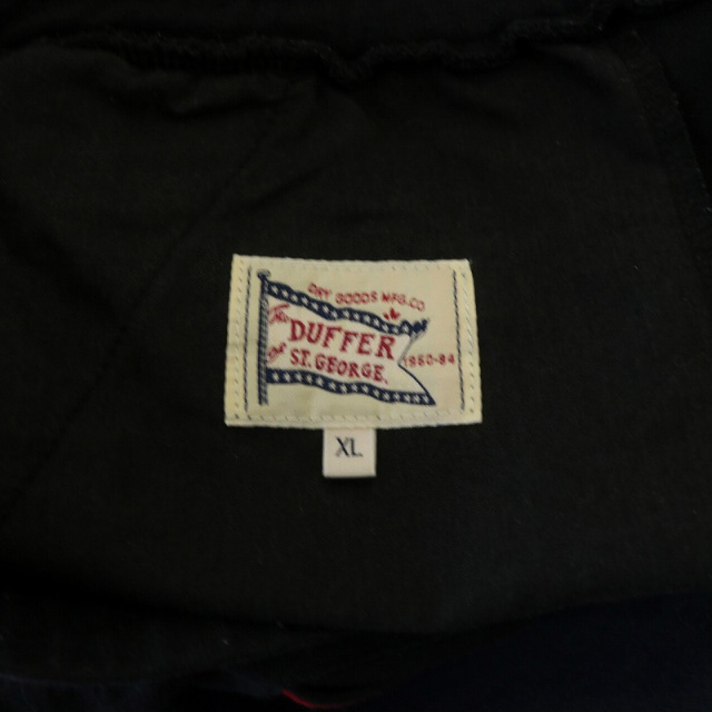 ダファー Duffer スウェットパンツ イージーパンツ ジャージ XL 黒 メンズのパンツ(スラックス)の商品写真