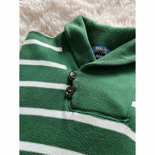 POLO RALPH LAUREN(ポロラルフローレン)のポロ　ラルフローレン　トップス　セーター　ニット　ボーダー　人気　完売 レディースのトップス(ニット/セーター)の商品写真