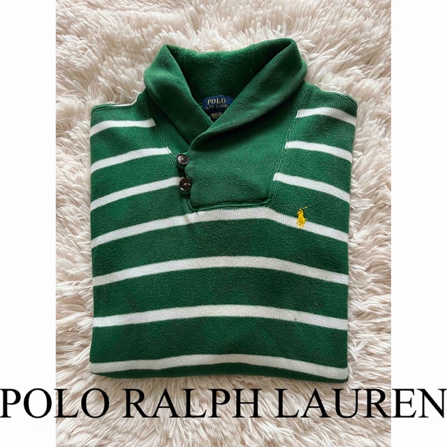 POLO RALPH LAUREN(ポロラルフローレン)のポロ　ラルフローレン　トップス　セーター　ニット　ボーダー　人気　完売 レディースのトップス(ニット/セーター)の商品写真