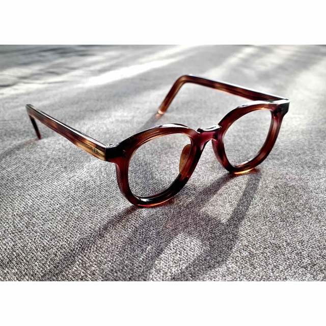 メンズVintage Frame France ラウンドパント 眼鏡フレーム CEBO