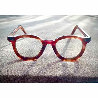 メンズVintage Frame France ラウンドパント 眼鏡フレーム CEBO