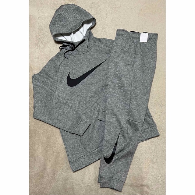 NIKE - [新品] ナイキ ビッグ スウッシュ メンズ 上下 セット (裏起毛