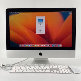 マック(Mac (Apple))のApple iMac 21.5inch 2017/i5/16GB/256GB(デスクトップ型PC)