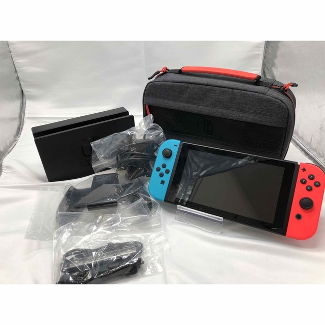 美品 Nintendo Switch 本体 箱無 HAC-001[01] YS - 家庭用ゲーム機本体