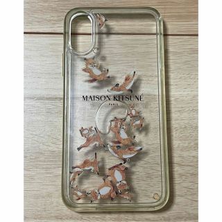 メゾンキツネ(MAISON KITSUNE')のiPhone10ケース(iPhoneケース)