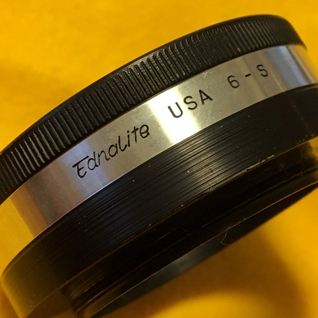 LEICA(ライカ)のOLD LENS HOOD EDNALITE SERIES VI メタルフード スマホ/家電/カメラのカメラ(レンズ(単焦点))の商品写真