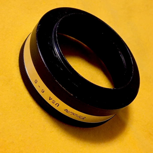 LEICA(ライカ)のOLD LENS HOOD EDNALITE SERIES VI メタルフード スマホ/家電/カメラのカメラ(レンズ(単焦点))の商品写真