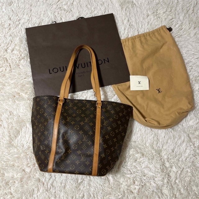 人気沸騰】 LOUIS ルイヴィトン サックショッピング モノグラム