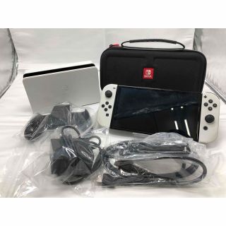 ニンテンドウ(任天堂)の美品　Nintendo Switch 有機EL本体　箱無　HEG-001  YS(家庭用ゲーム機本体)