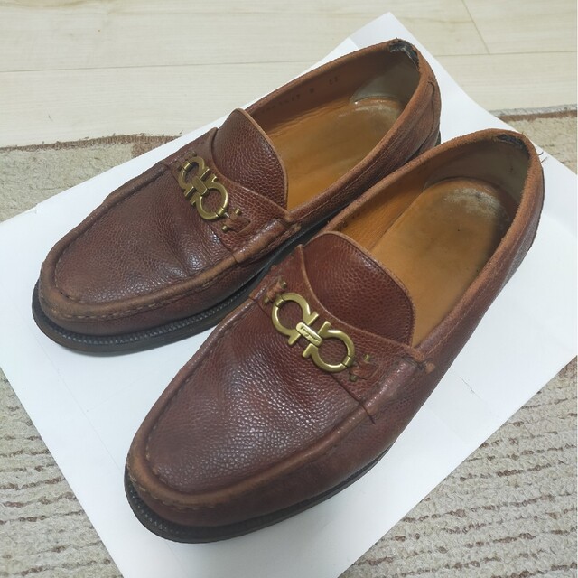 フェラガモ Salvatore Ferragamo - サルヴァトーレ フェラガモ レザー