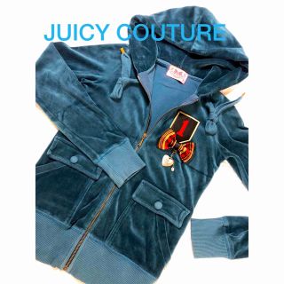 ジューシークチュール(Juicy Couture)のお値下げしました。JUICY COUTURE ベロアパーカー(パーカー)