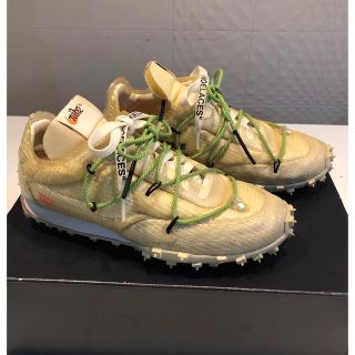 NIKE - NIKE WMNS WAFFLE RACER/OW OFF-WHITE 23.5の通販 ...