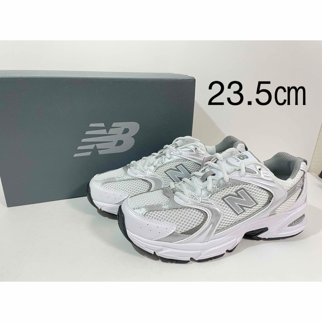 ホワイト系サイズ【新品】23.5㎝　NEW BALANCE ニューバランス MR530AD