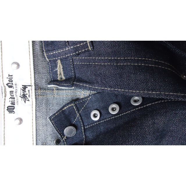 Stussy Deluxe × Maiden Noir Denim 34inch Stussy Deluxe × Maiden Noir Denim 34inch