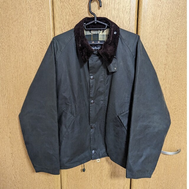 BARBOUR TRANSPORT WAX 38サイズ 22年モデルジャケット - ブルゾン