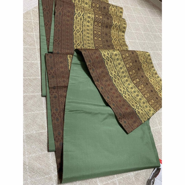 袋帯　正絹 レディースの水着/浴衣(帯)の商品写真
