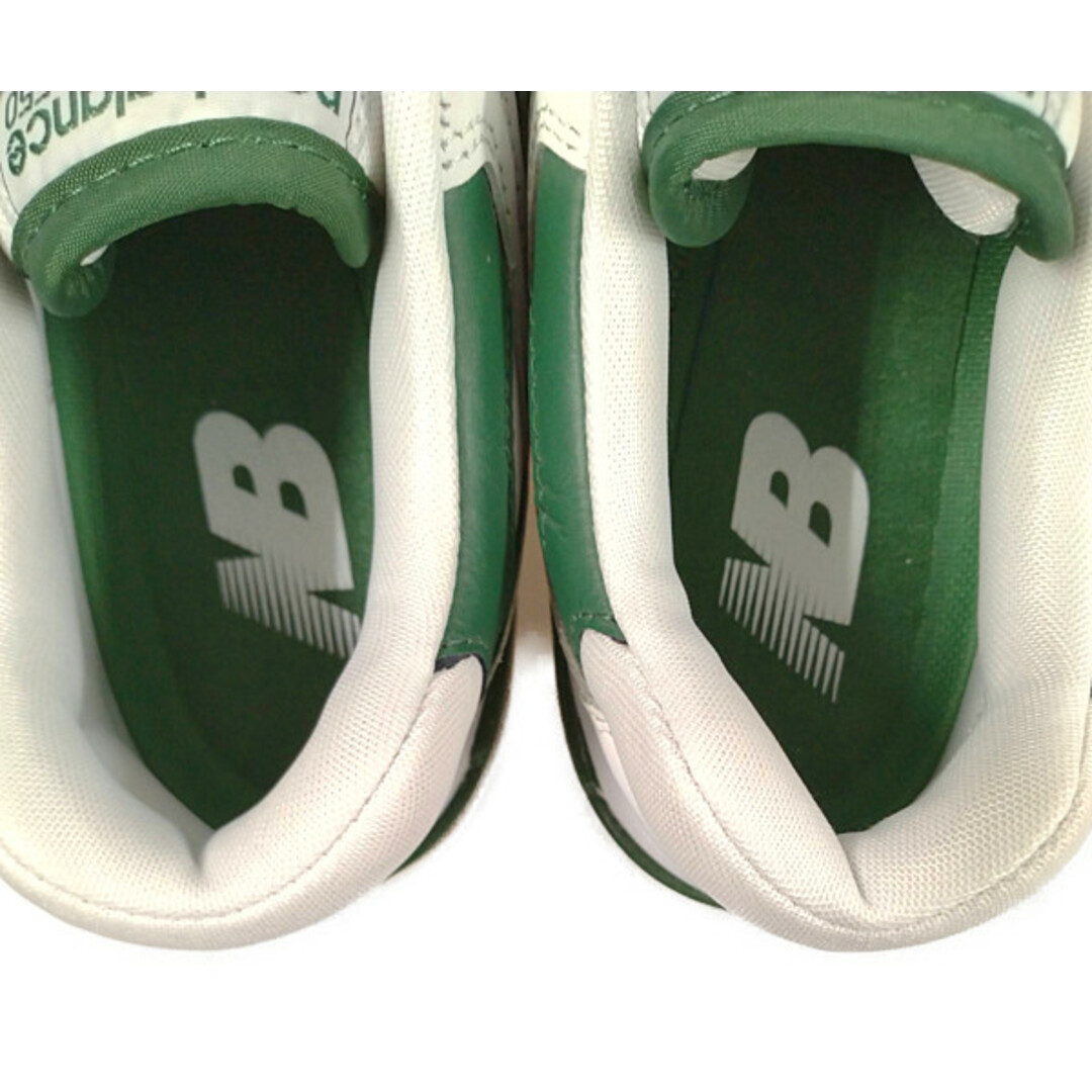 NEW BALANCE ニューバランス BB550WT1 シューズ ホワイト×グリーン