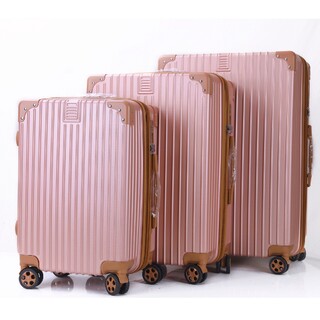 軽量Sサイズピンク　8輪静音キャリーケース　キャリーバッグ　スーツケース(スーツケース/キャリーバッグ)