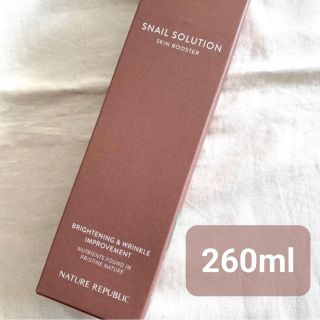 ネイチャーリパブリック(NATURE REPUBLIC)のネイチャーリパブリック スネイルソリューション ブースター260ml(化粧水/ローション)