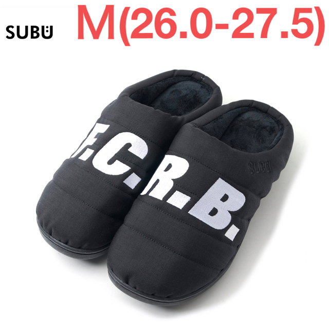 F.C.R.B. SUBU 22AW SANDALS サイズM② ブラック