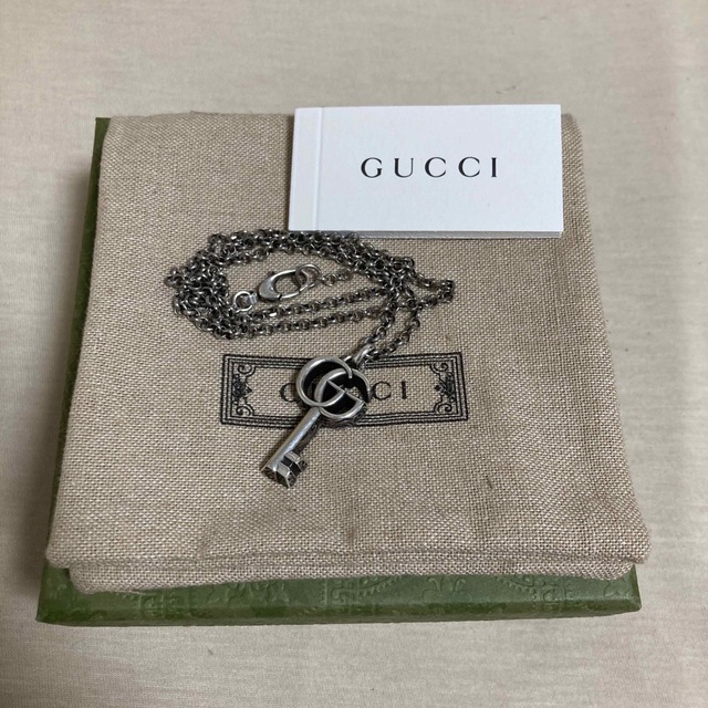 GUCCI ダブルGキー ネックレス 2022高い素材 www.synple.fr