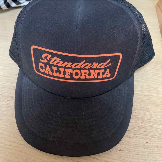 帽子スタンダードカリフォルニア キムタク キャップ 黒×オレンジ グリーンルーム