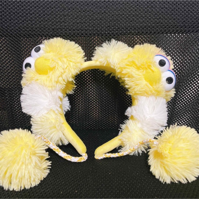 ◇高品質 USJ カチューシャ セサミストリート スパンコール ビッグバード