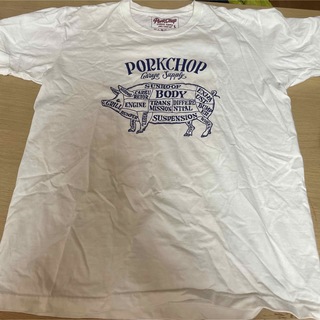 PORK CHOP Tシャツ　Lサイズ　キムタク着用(Tシャツ/カットソー(半袖/袖なし))