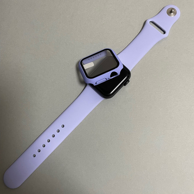 Apple Watch(アップルウォッチ)のAppleWatch アップルウォッチ バンド カバー SM 40mm 薄紫 メンズの時計(ラバーベルト)の商品写真
