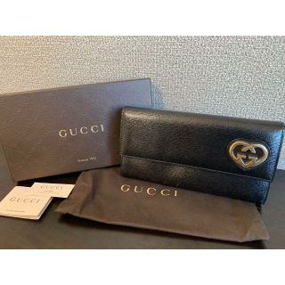 グッチ(Gucci)のGUCCI シマ ラブリーハート 長財布【極美品】(財布)