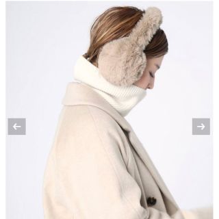 ドゥーズィエムクラス(DEUXIEME CLASSE)の【CELERI/セルリ】SHEARING EARFLAP MUFFS(イヤーマフ)