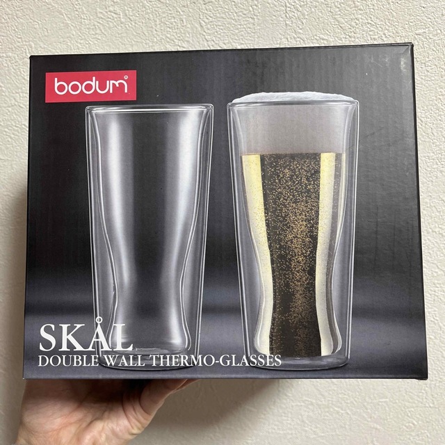 bodum(ボダム)の新品未使用　ボダム　ボダムグラス　bodum コップ　SKAL タンブラー エンタメ/ホビーの美術品/アンティーク(ガラス)の商品写真