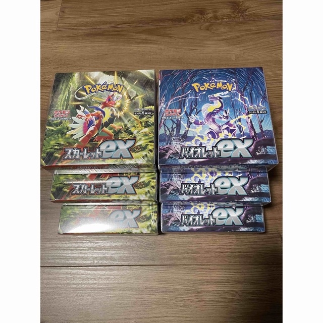 SALE】 ポケモン スカーレットex バイオレットex シュリンク付き 合計