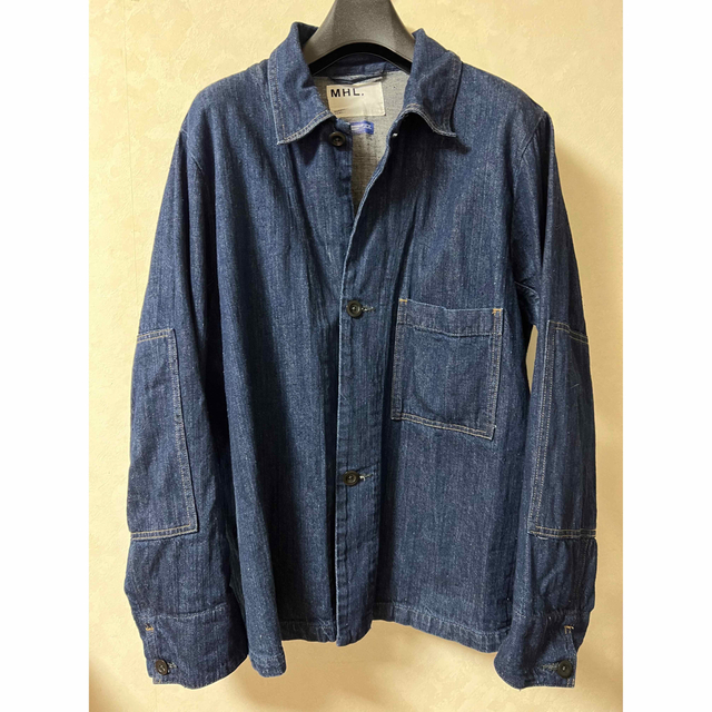 MARGARET HOWELL(マーガレットハウエル)のmasusu様専用 MHL  CANTON LIGHT DENIM ライトデニム メンズのジャケット/アウター(Gジャン/デニムジャケット)の商品写真