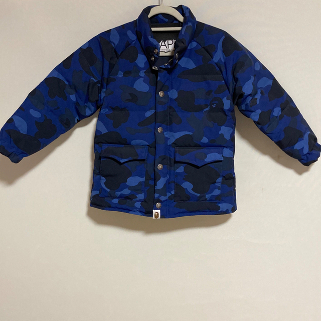 BAPE KIDS(ベイプキッズ)のBAPE kids ダウンコート キッズ/ベビー/マタニティのキッズ服男の子用(90cm~)(ジャケット/上着)の商品写真