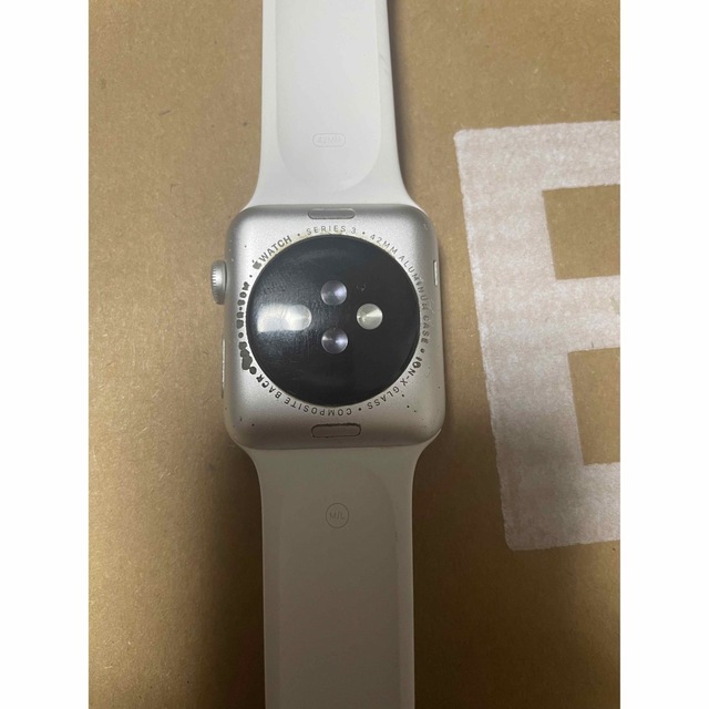 Apple Watch(アップルウォッチ)のアップルウォッチ　3 42mm  メンズの時計(腕時計(デジタル))の商品写真