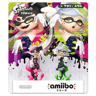 ニンテンドウ(任天堂)のamiibo シオカラーズセット[アオリ/ホタル] (スプラトゥーンシリーズ)(ゲームキャラクター)