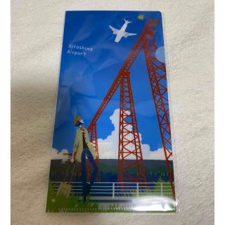 広島空港　マスクケース　クリアファイル　チケットホルダー(日用品/生活雑貨)