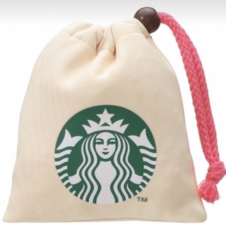 スターバックスコーヒー(Starbucks Coffee)のバレンタイン2023スターバックスミニカップギフト　巾着のみ(ポーチ)