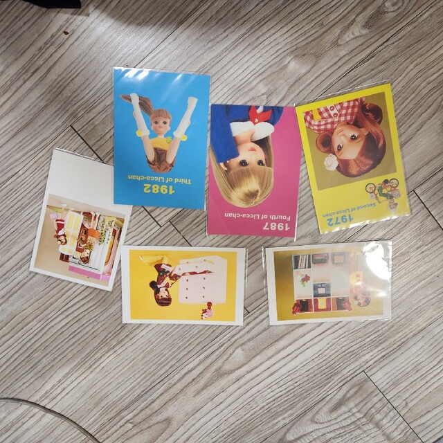 リカちゃん展　ポストカードなど エンタメ/ホビーのアート用品(その他)の商品写真