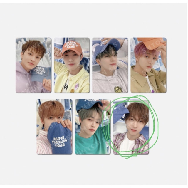 ★ チョンロ ★nct dream laundry shop キャップ トレカ