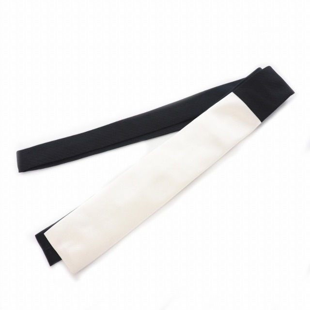 オフホワイト OFF WHITE CUT TIE ナロータイ ネクタイ